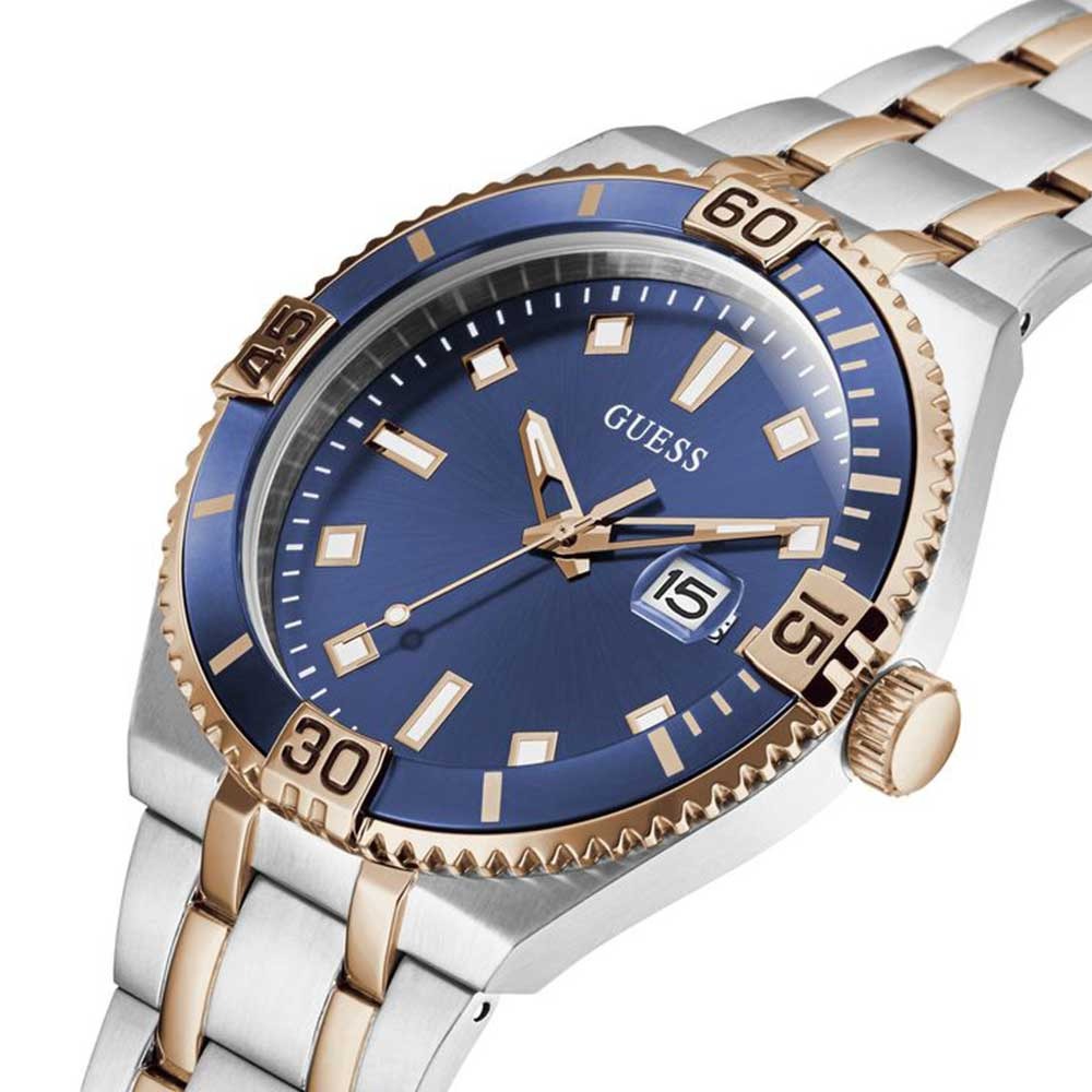 GUESS Premier Blue Dial Men Watch GW0330G3