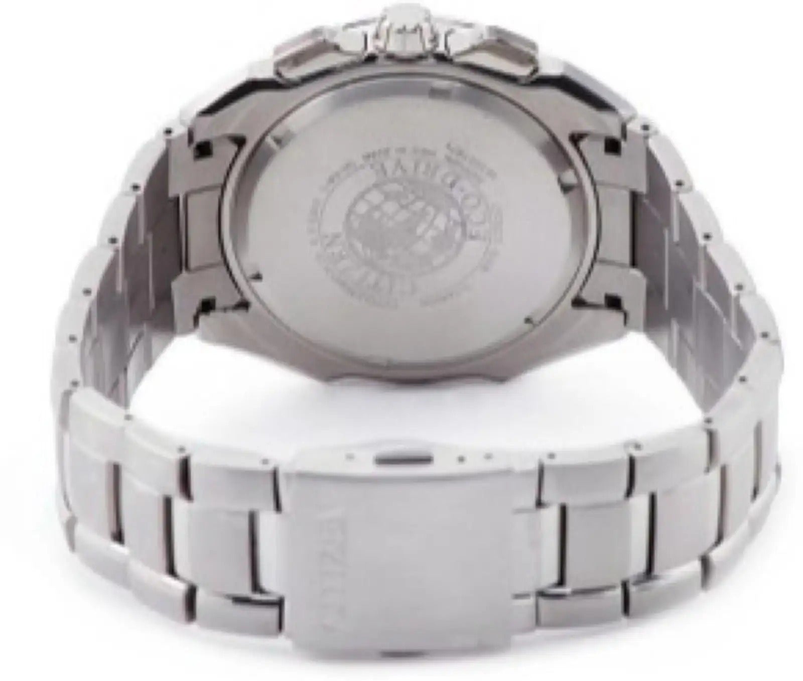 Citizen Men black dial chronograph Stainless Steel Watch CA0210-51E