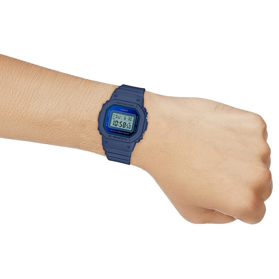 G-Shock Women Resin Digital Blue Dial GMD-S5600-2DR