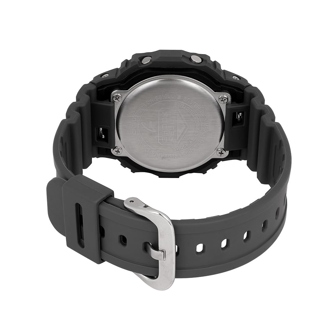 G-Shock Grey White Dial Resin Strap Digital Men's Watch DW-5610UU-8DR