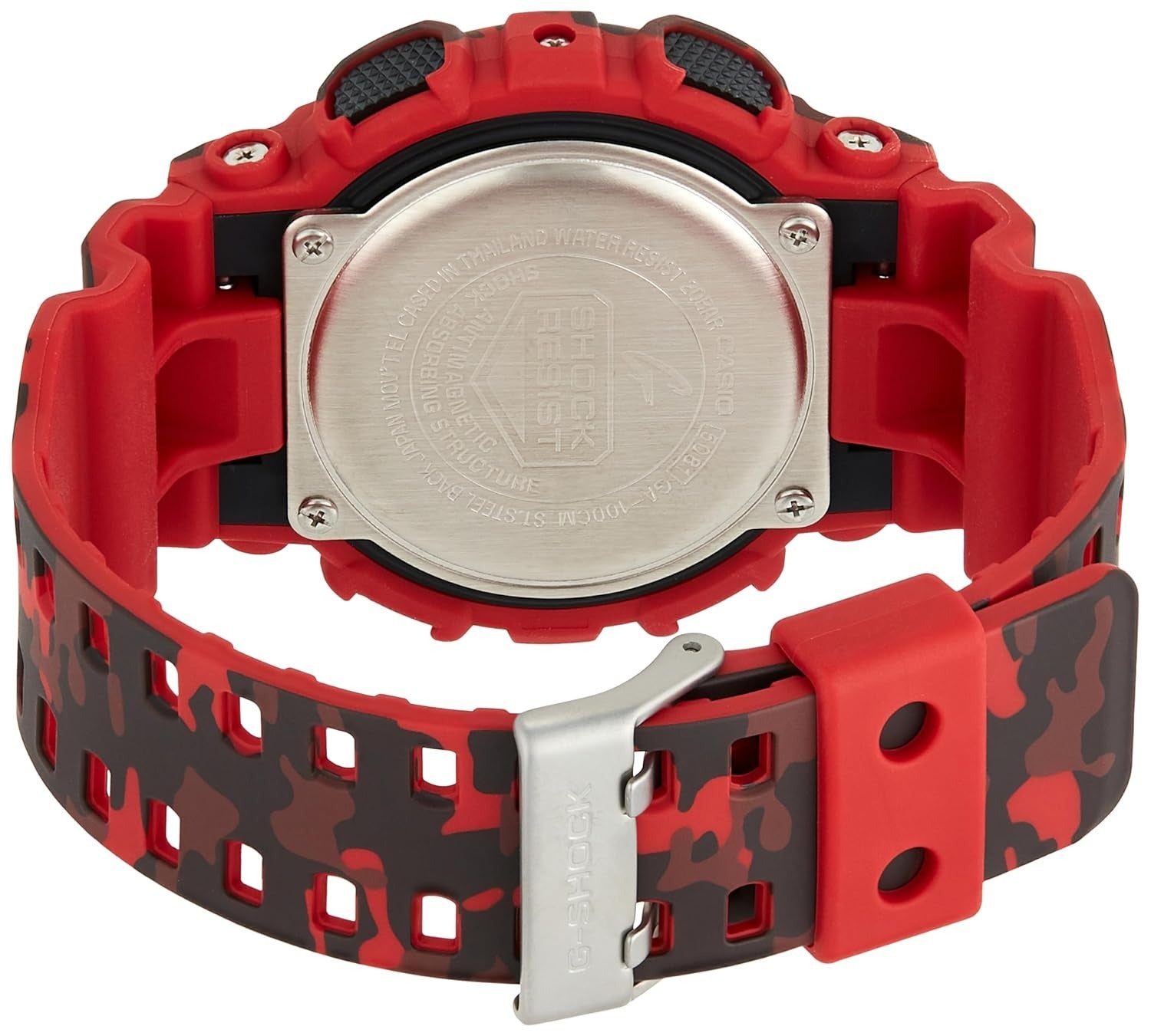 G-Shock Analog-Digital Grey Dial Men's Watch - GA-100CM-4ADR (G579)