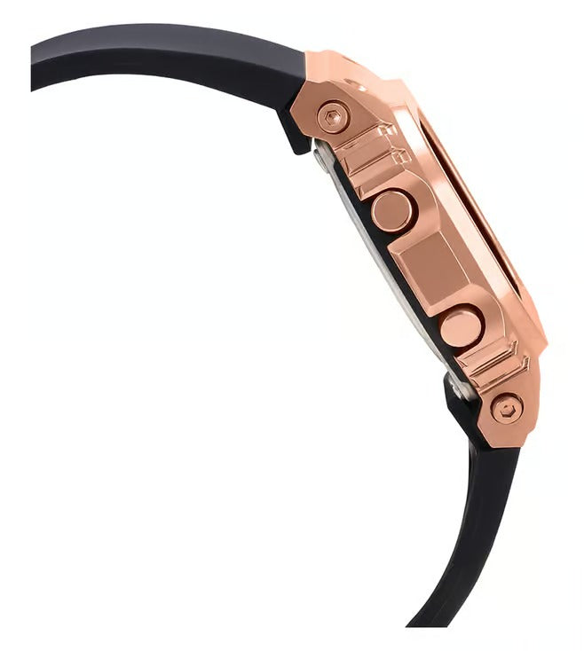G-Shock GM-S5600PG-1DR Rose Gold Digital Dial Black Resin Strap Women's Watch G1070