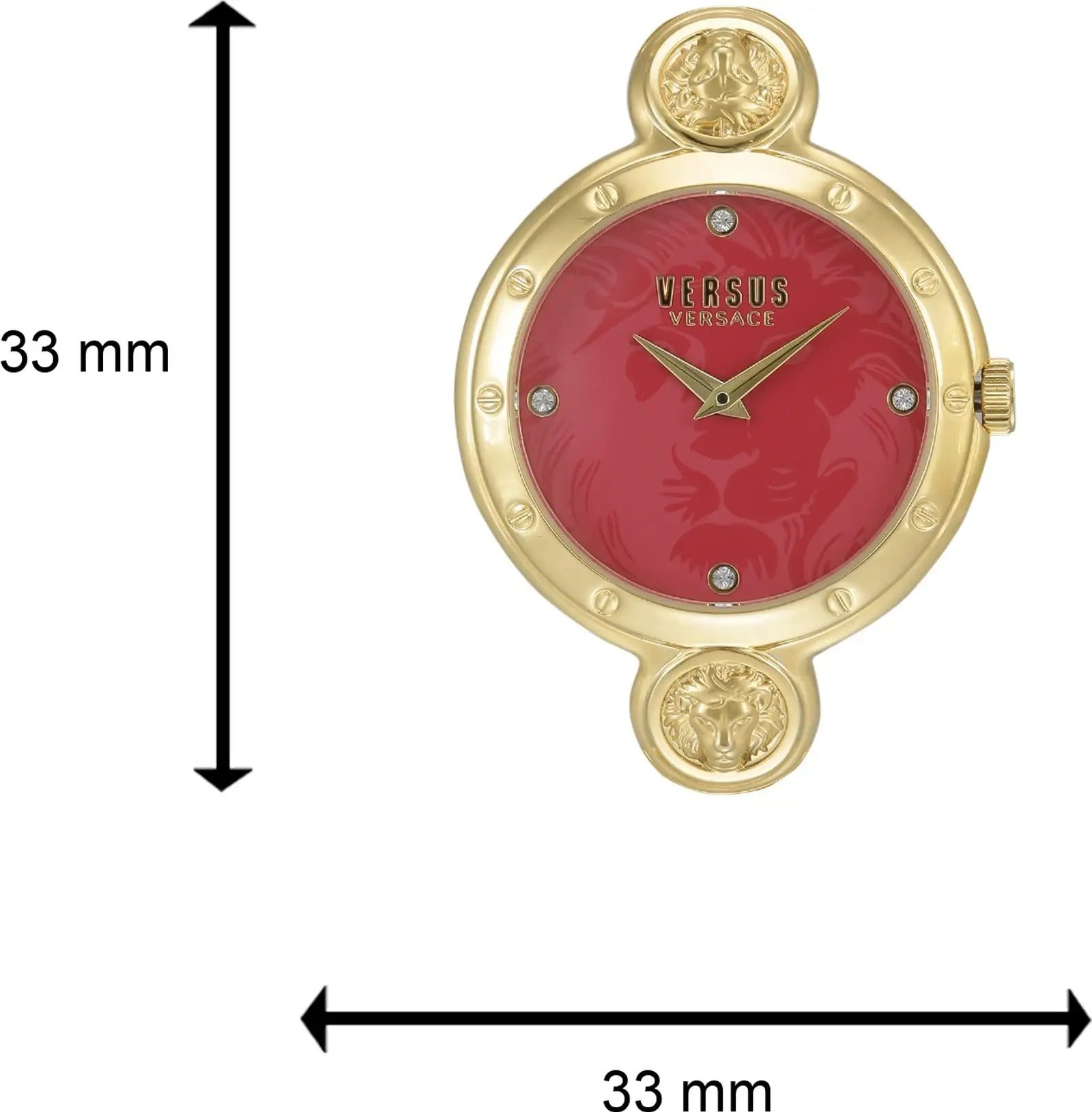 Versus Versace Analog Red Dial Women's Watch-VSPOL2317