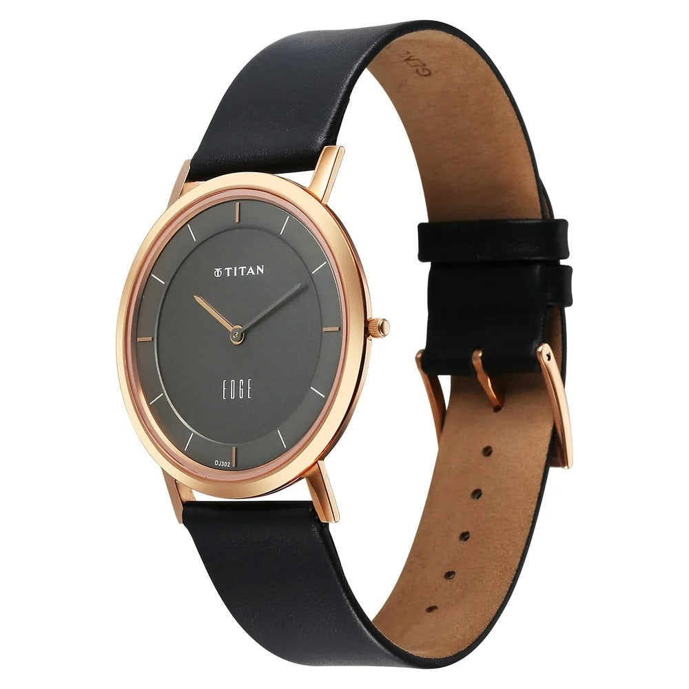 Titan Edge Brown Dial Men's Watch 1595WL05