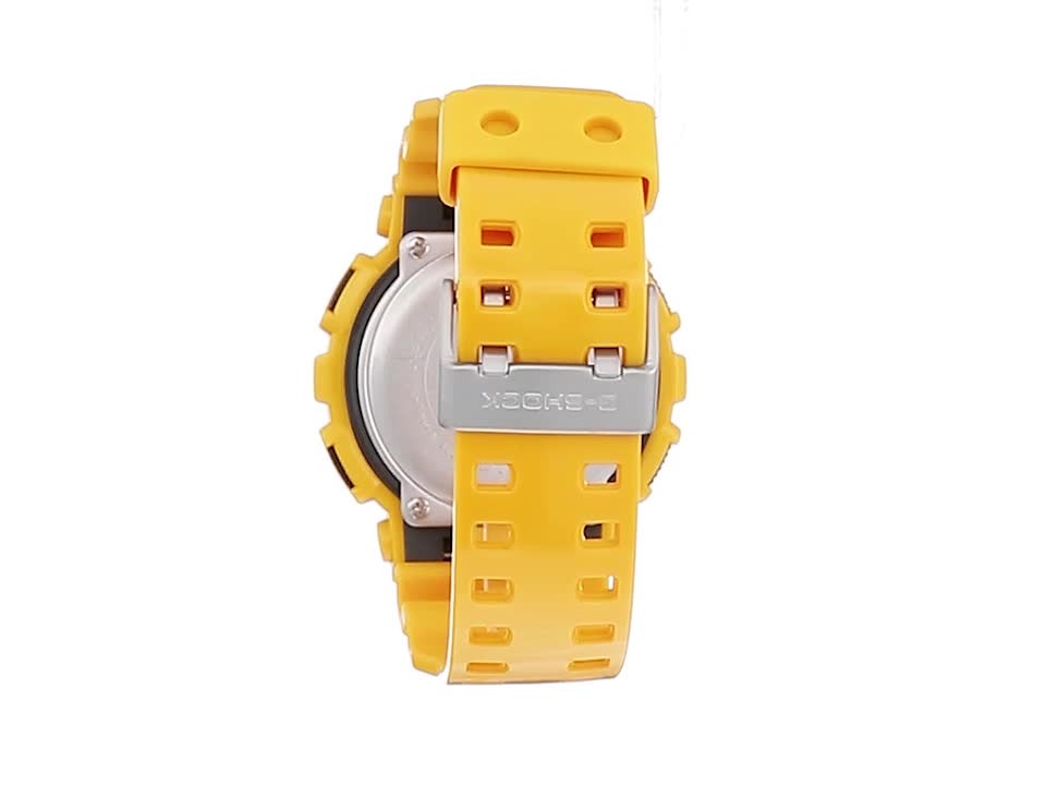 G-Shock Black Dial Resin Strap Analog-Digital Men's Watch GA-100A-9ADR [G273]