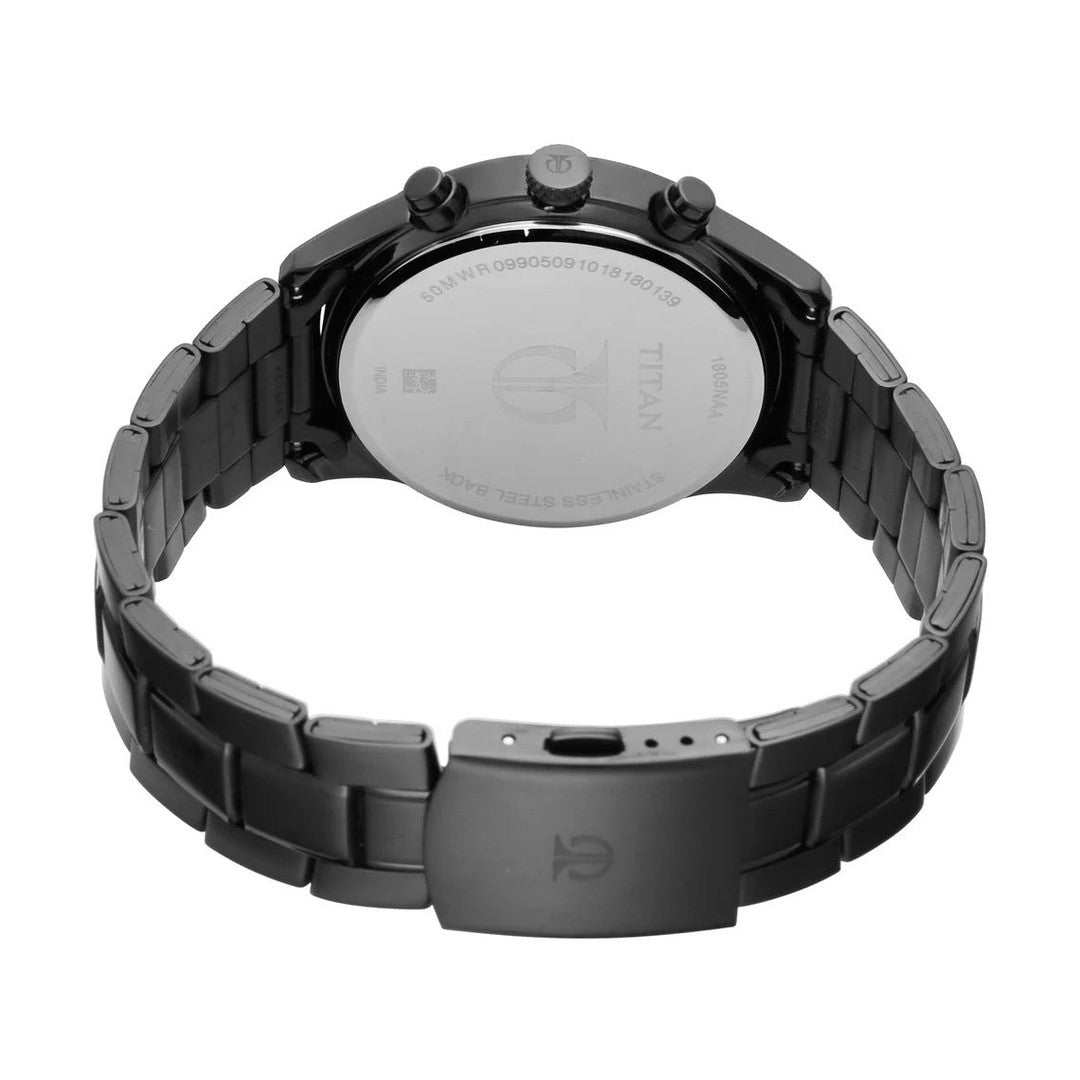 Titan Workwear Black Dial Men's Watch NT1805NM01