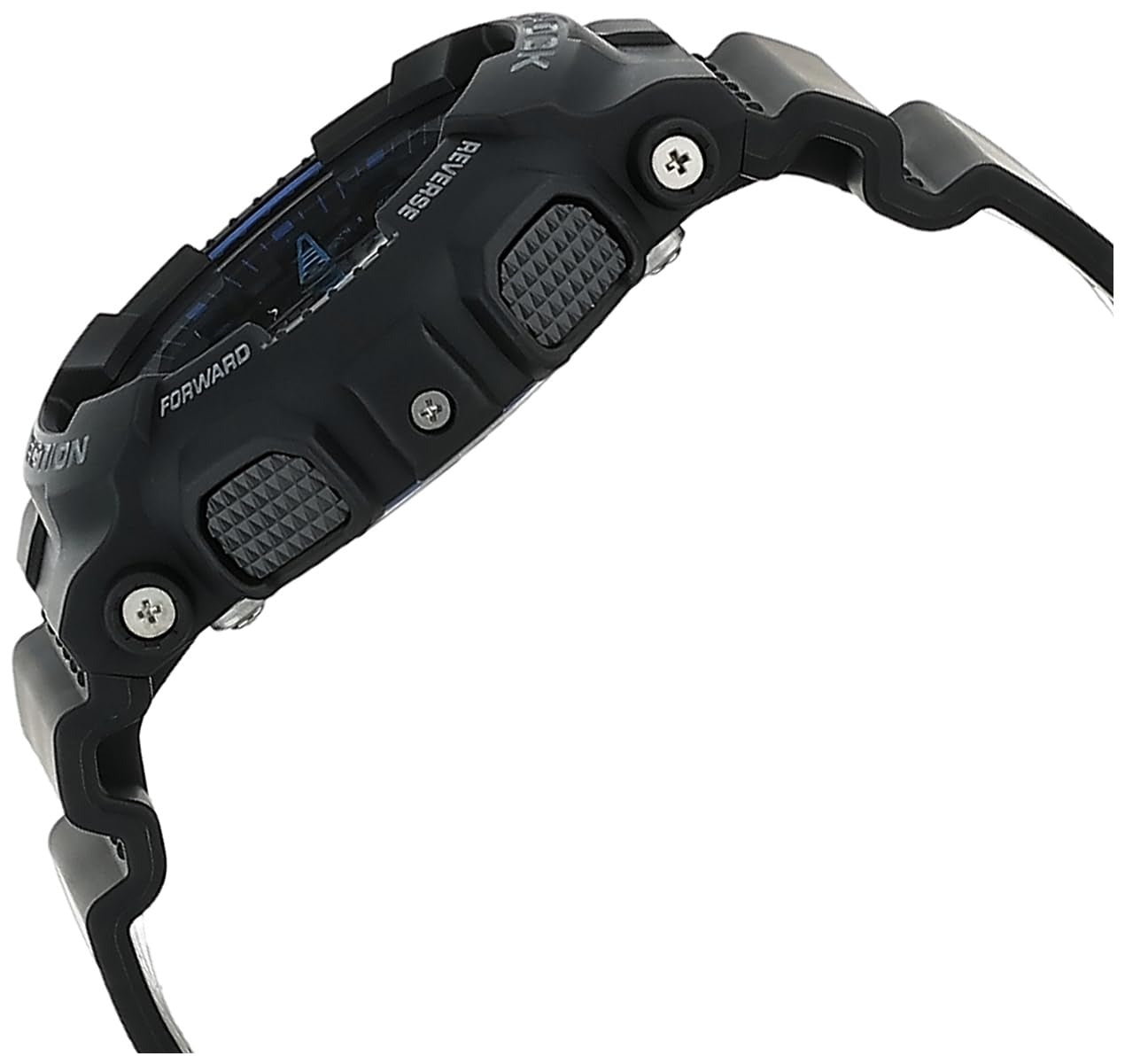 G-Shock Black & Blue Dial Resin Strap Analog-Digital Men's Watch GA-100-1A2DR