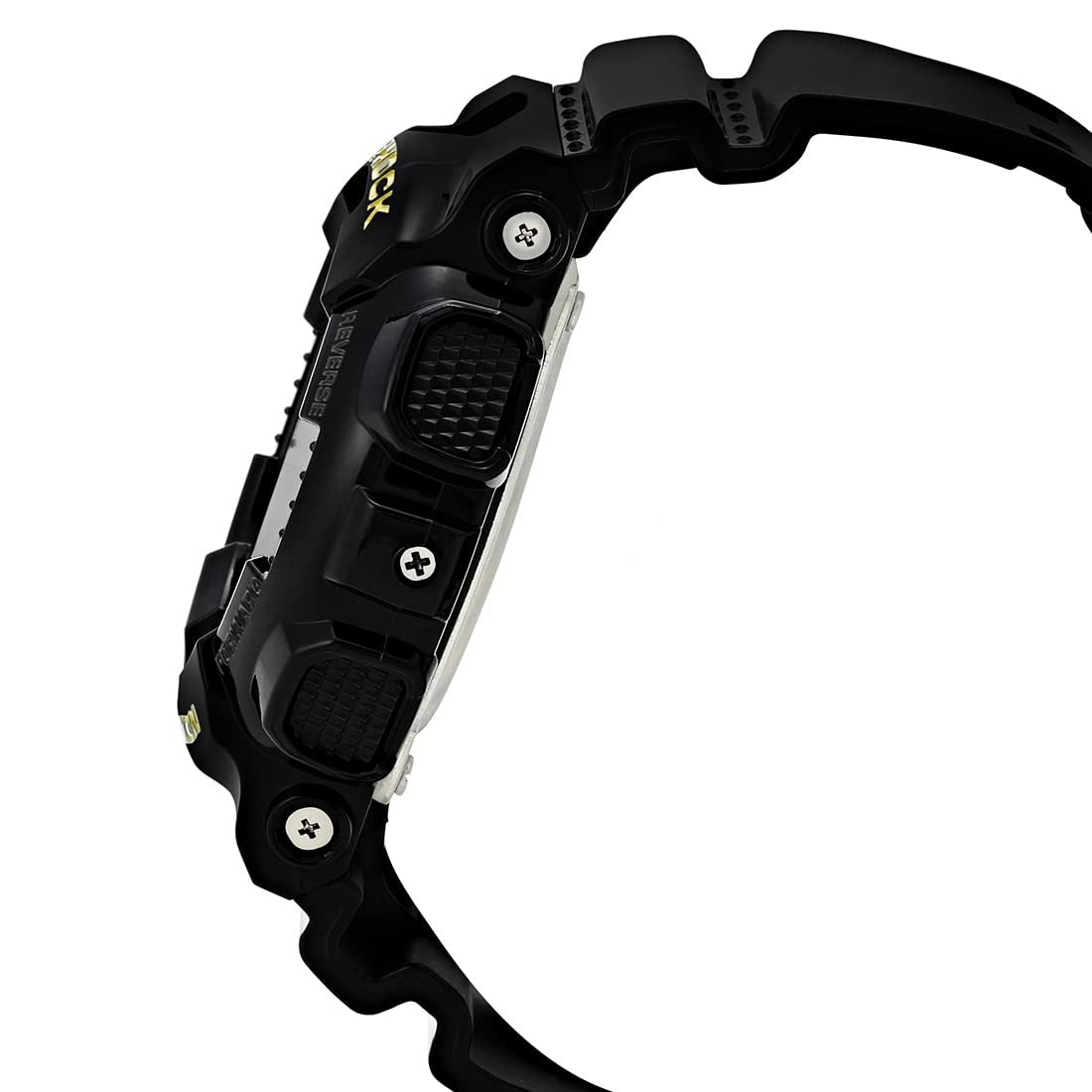 Casio G-Shock Digital Black Gold Dial Resin Strap Men's Watch GD-100GB-1DR (G340)