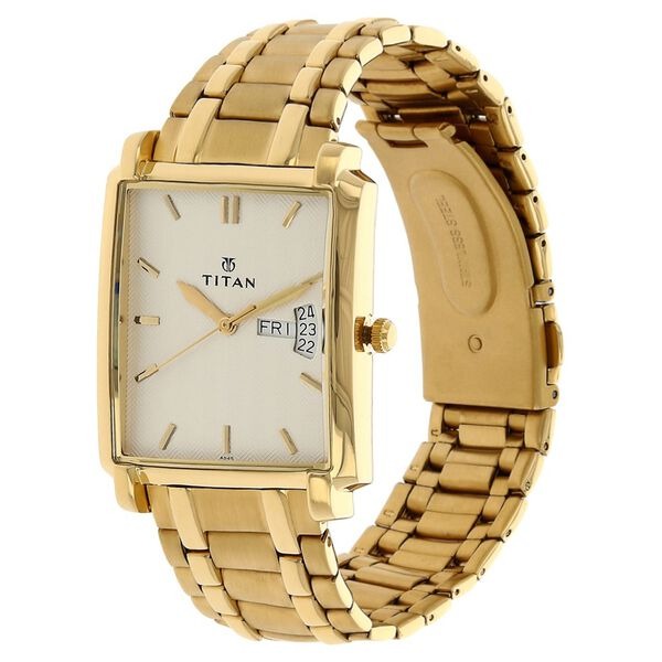 Titan Analog Silver Dial Men's Watch 1506YM01