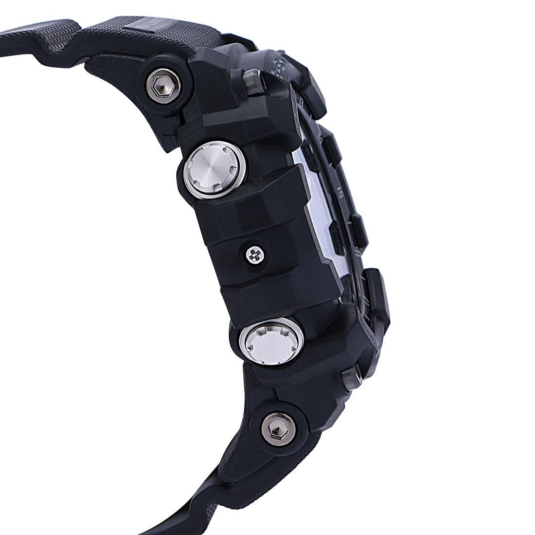G-Shock Analog-Digital Black Dial Black Resin Strap Men's Watch- GSG-100-1ADR (G830)