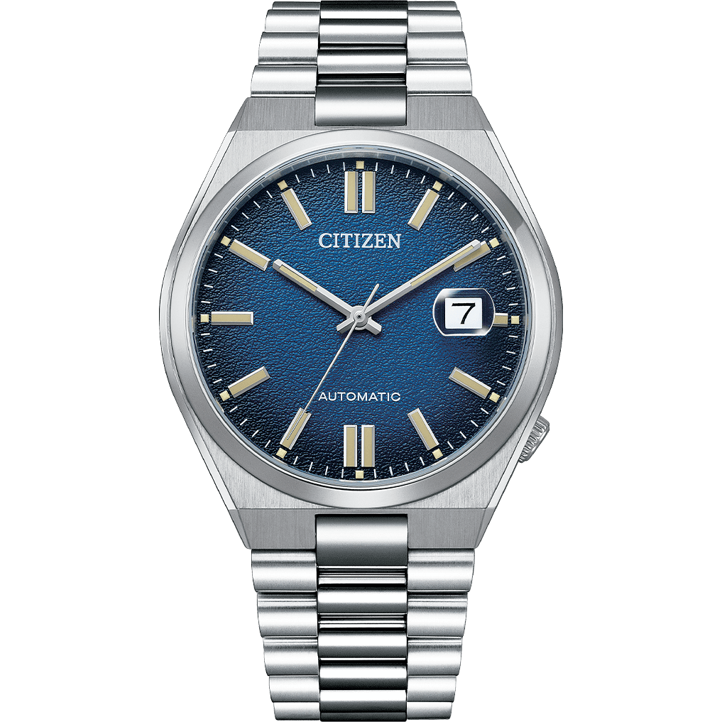 CitizenTsuyosa Men Automatic Blue Dial Analog Stainless Steel Watch NJ0151-88L