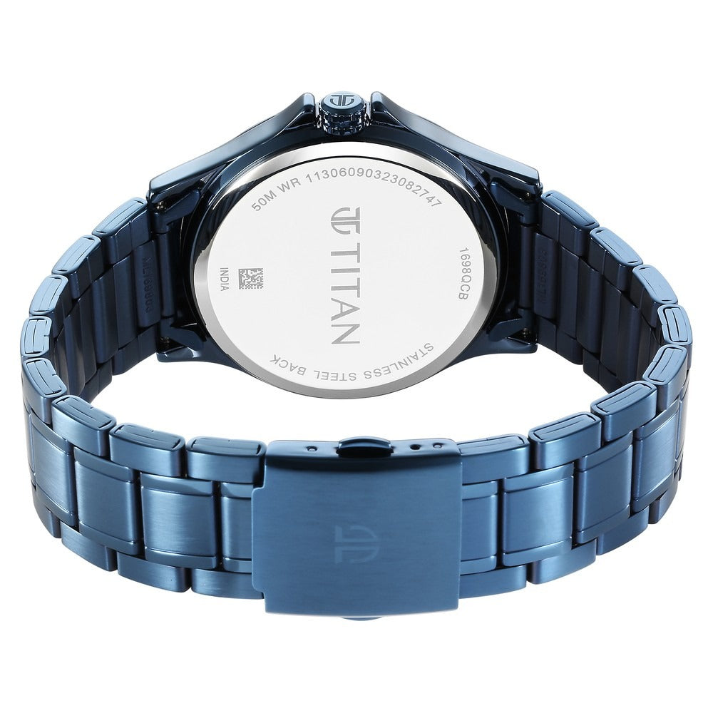 Titan Neo Splash Anthracite Dial Men's Watch NT1698QM01