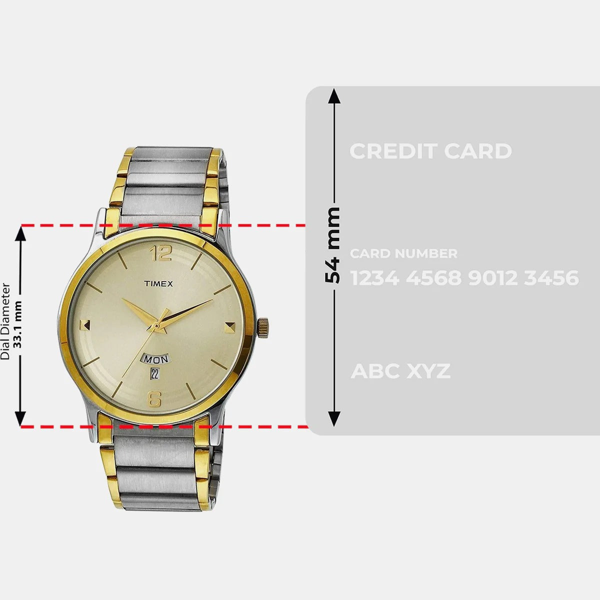Timex Classics Quartz Beige Dial Analog Stainless Steel Men's Watch TW000R426
