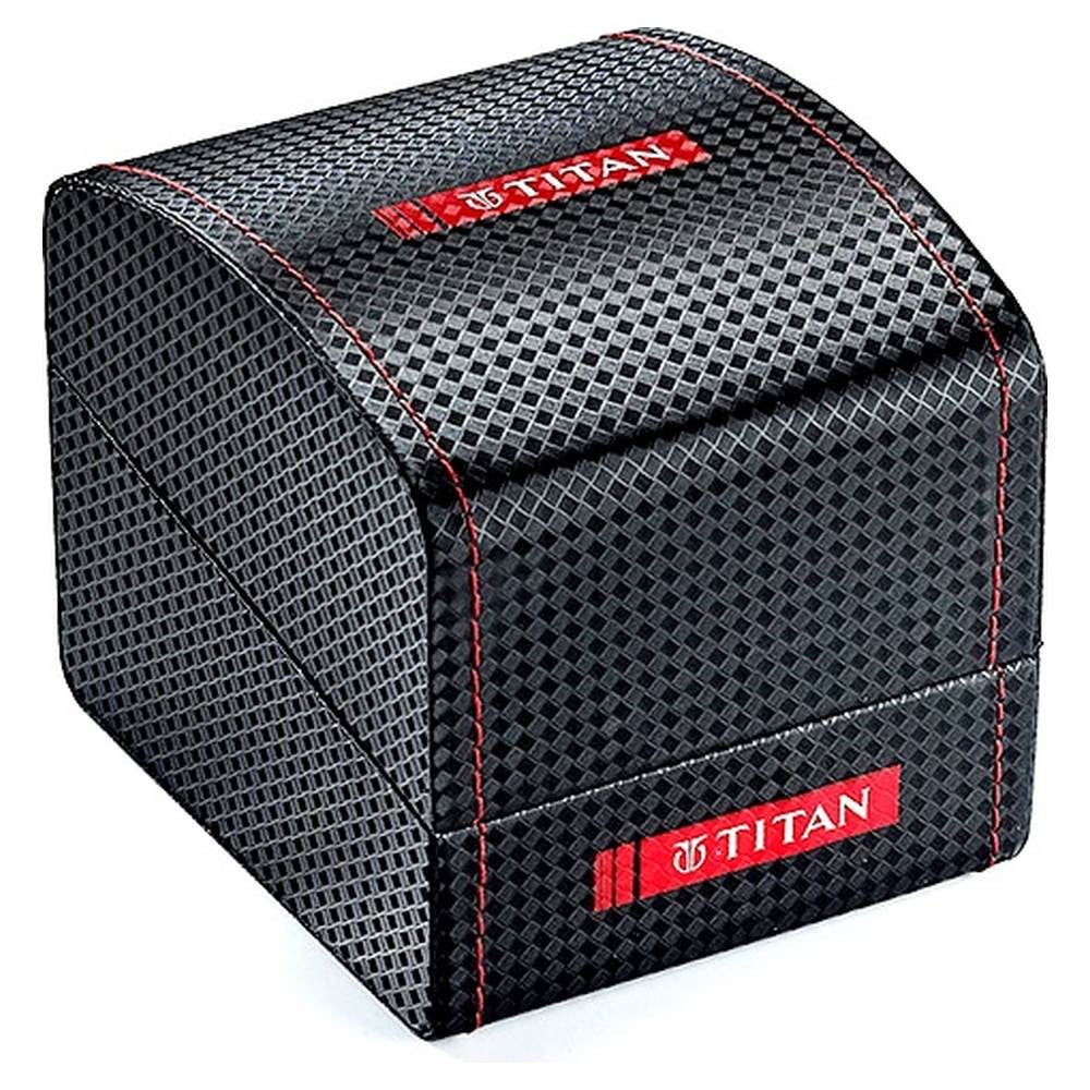 Titan Octane Black Dial Men's Watch 90053SM01