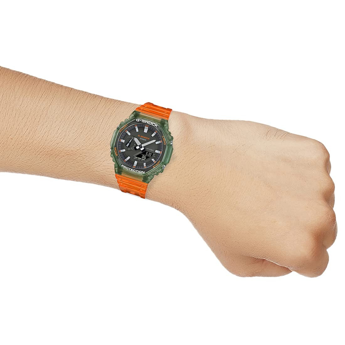 G-Shock Analog-Digital Gray Dial Men's Watch GA-2100HC-4ADR