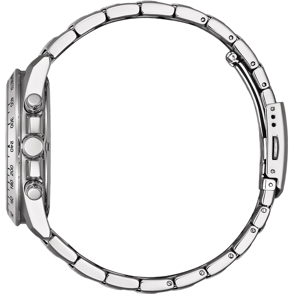 Citizen Men Quartz Black Dial Chronograph Stainless Steel Watch AN8230-59E