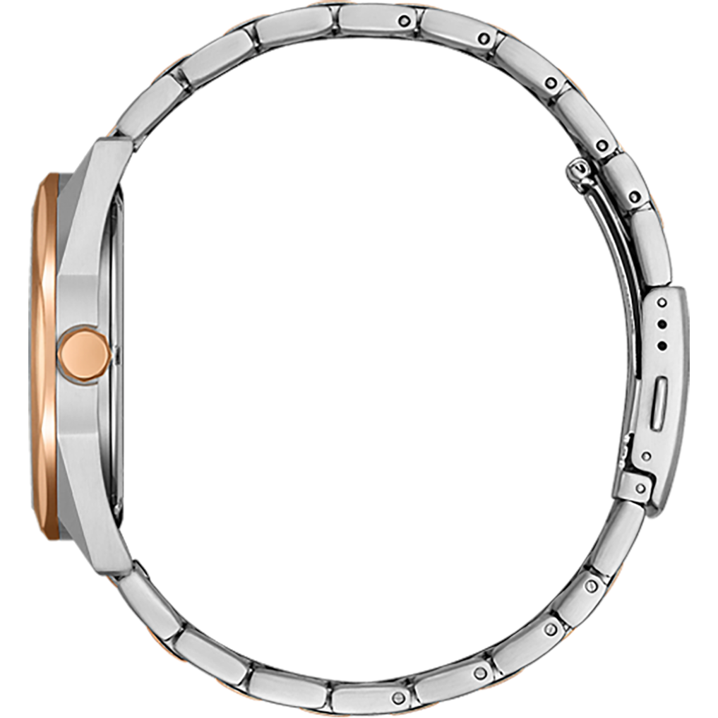 Citizen Eco-Drive Men Quartz Blue Dial Analog Stainless Steel Watch BM7606-84L