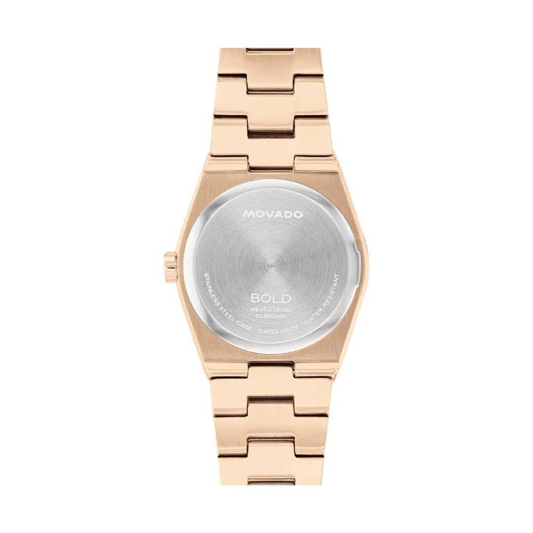 Movado BOLD Quest Mini Champagne Dial Women's Watch 3601293
