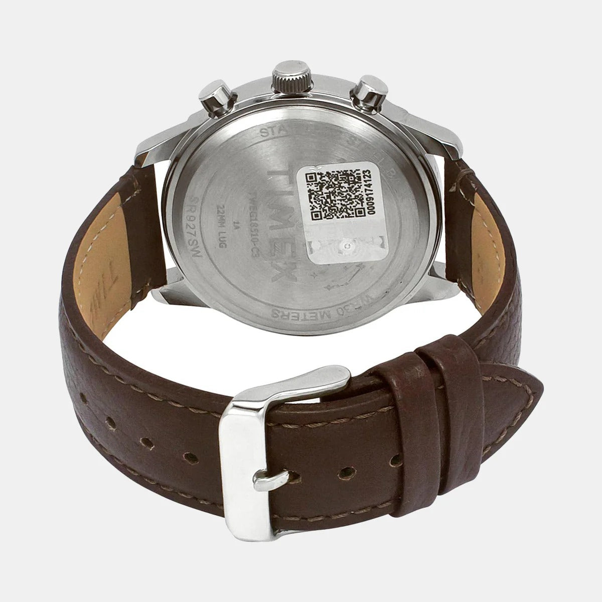 Timex Quartz Beige Dial Analog Leather Men's Watch TWEG18510