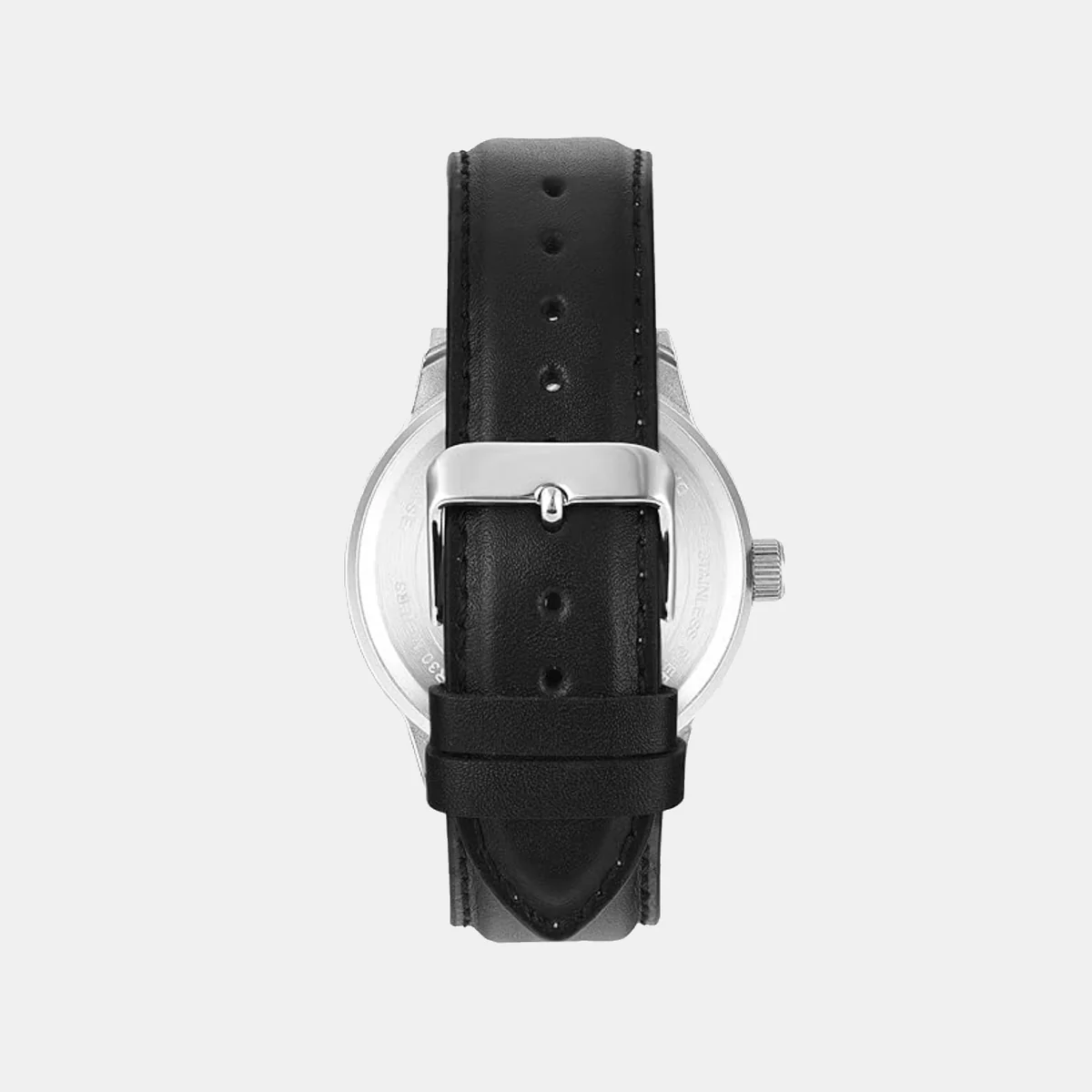 Timex Fashion Quartz Black Dial Multi-Function Leather Men's Watch TWEG19915