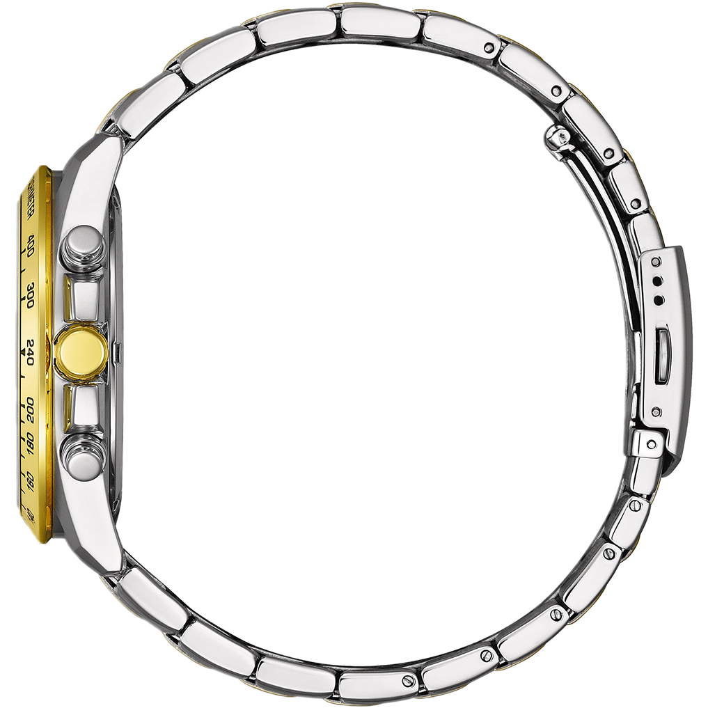 Citizen Men Quartz Green Dial Chronograph Stainless Steel Watch AN8234-58X