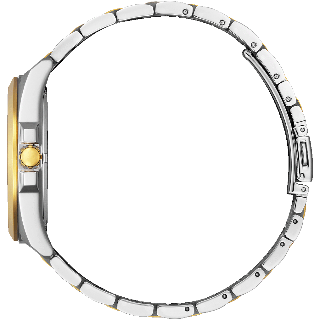 Citizen Sport Luxury Chrono Men Eco-Drive Silver Dial Analog Stainless Steel Watch BM7534-59A