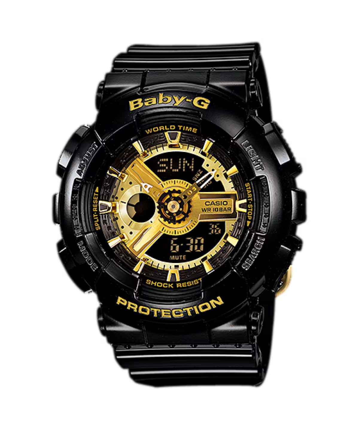 Casio Baby-G Analog-Digital Black Dial Women's Watch - BA-110-1ADR (BX015)