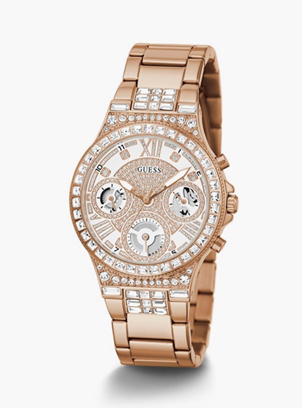 GUESS Moonlight Silver Dial Women Watch GW0320L3