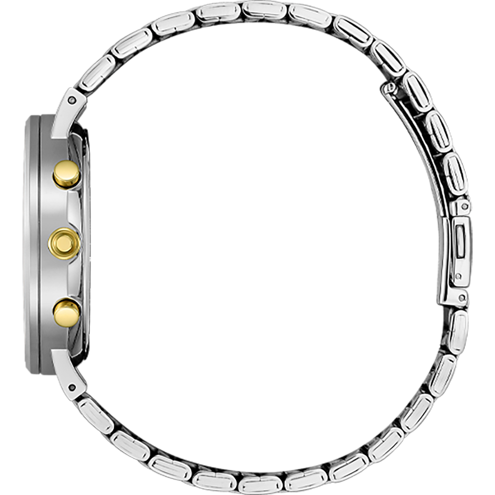 Citizen Men Quartz Blue Dial Chronograph Stainless Steel Watch AN8224-51L