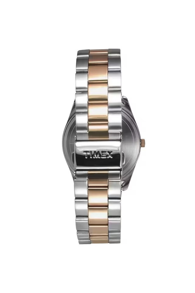 Timex E Class Quartz Black Dial Analog Stainless Steel Men's Watch TWTG10410