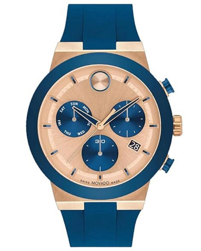Movado BOLD Fusion Rose Gold Dial Men's Watch 3601139