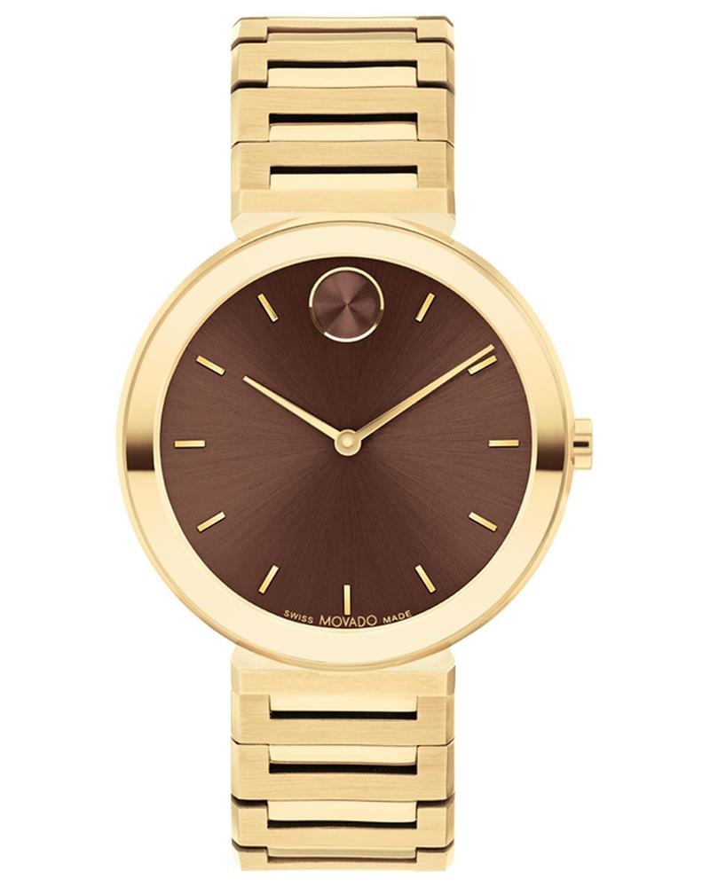 Movado BOLD Caffeine (Brown) Dial Women's Watch 3601220