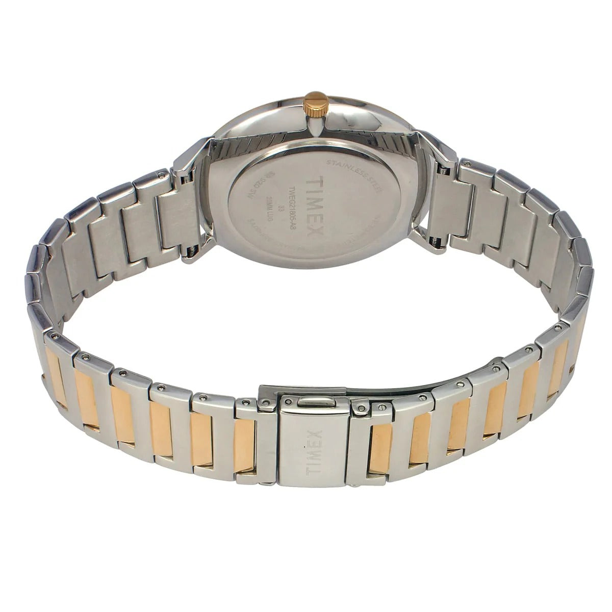 Timex Fashion  Quartz Black Dial Analog Stainless Steel Men's Watch TWEG21905