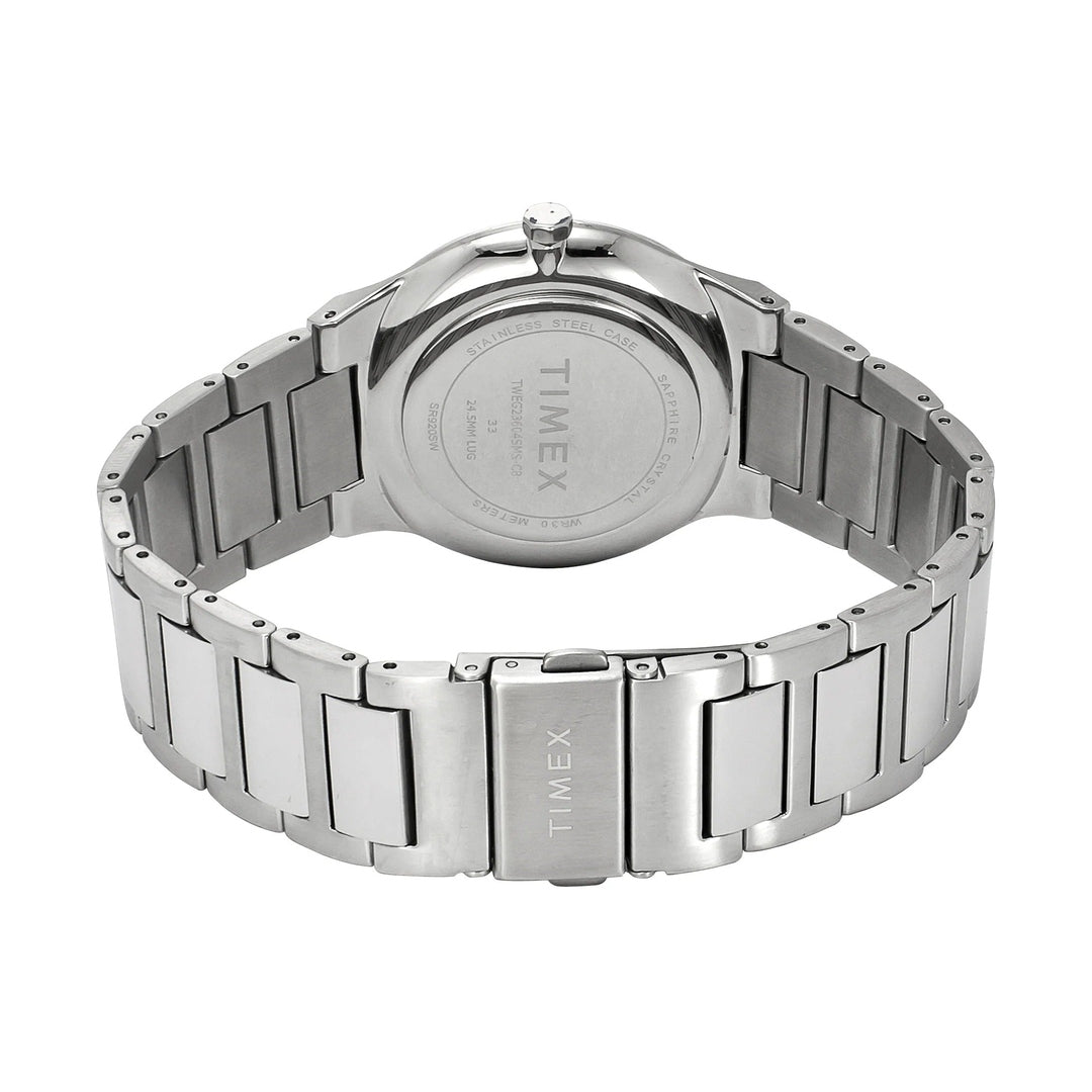 Timex Fashion Quartz Blue Dial Analog Stainless Steel Men's Watch TWEG23604