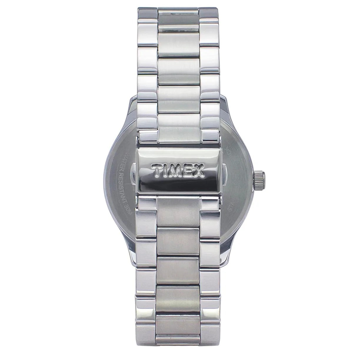 Timex Fashion Quartz Blue Dial Chronograph Stainless Steel Men's Watch TWEG18507