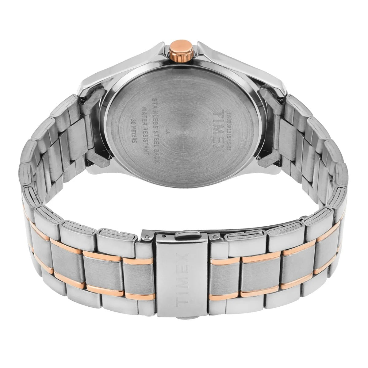 Timex Classics Quartz Blue Dial Multi-Function Stainless Steel Men's Watch TW000X131