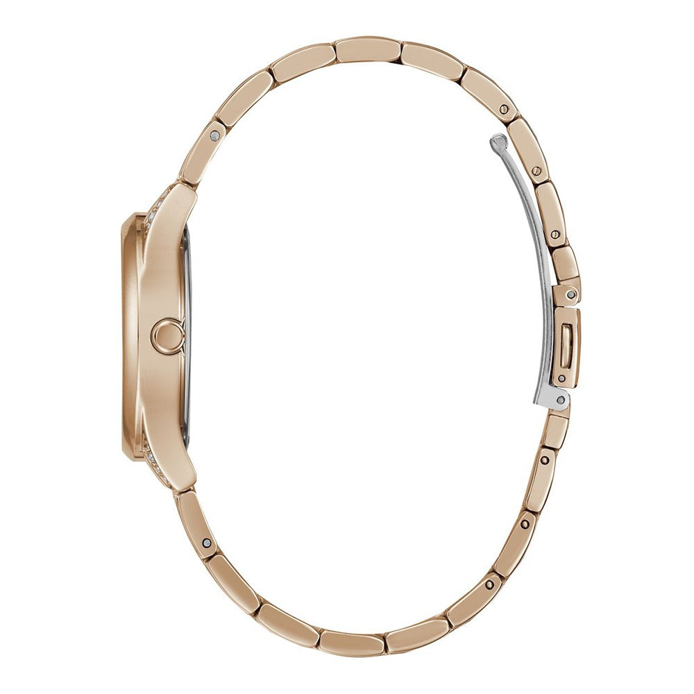GUESS Mini Aura Rose Gold Dial Women Watch GW0385L3