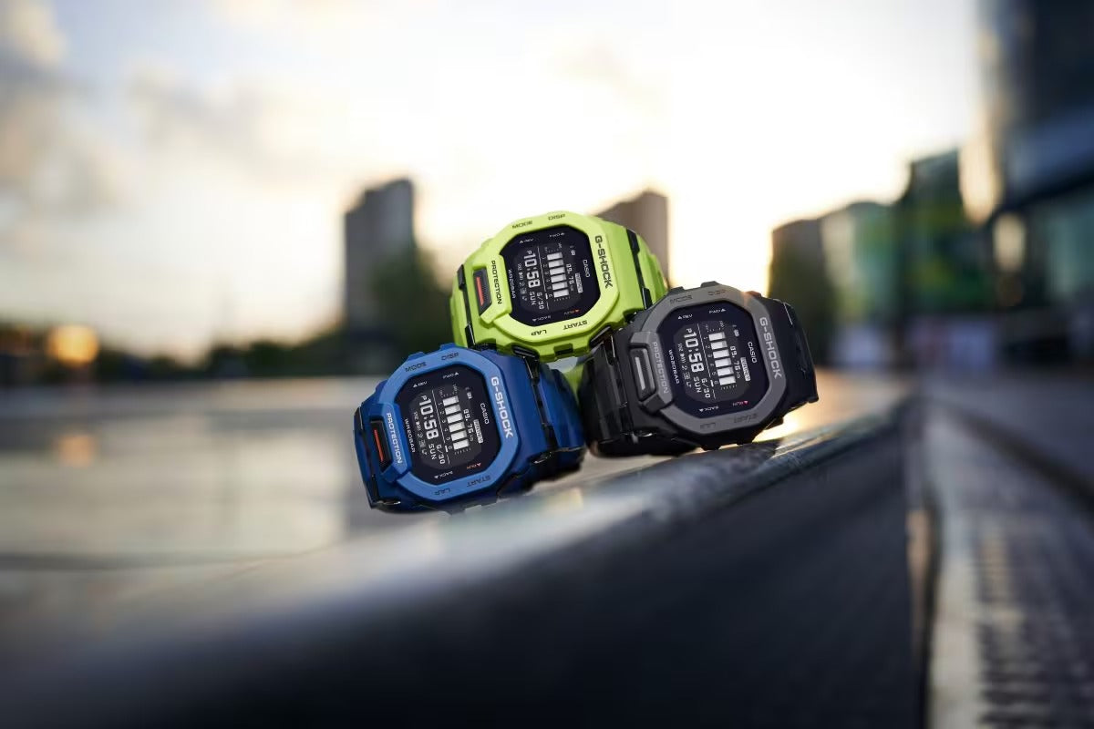 G-Shock Blue Dial Resin Digital Men's Watch GBD-200-2DR