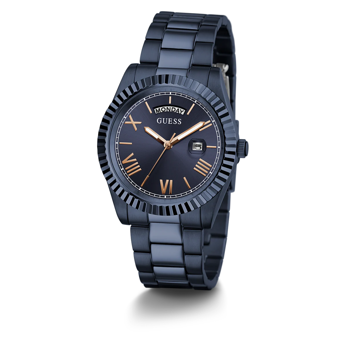 GUESS Connoisseur Navy Blue Dial Men Watch GW0265G9