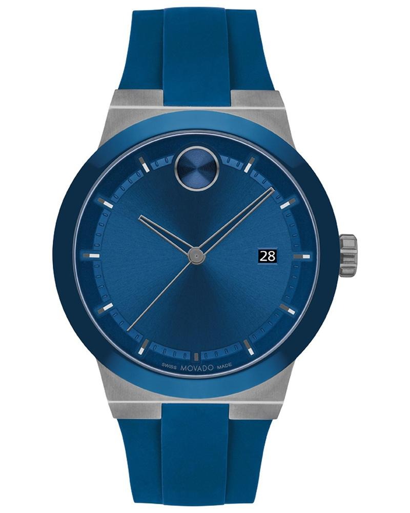 Movado BOLD Fusion Blue Sunray Dial Men Watch 3601192