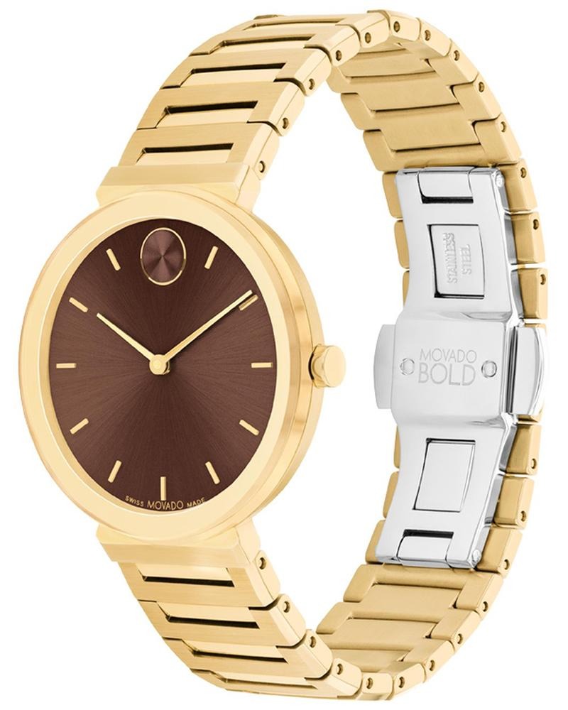 Movado BOLD Caffeine (Brown) Dial Women's Watch 3601220