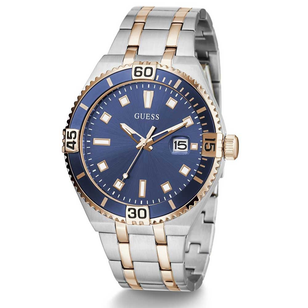 GUESS Premier Blue Dial Men Watch GW0330G3